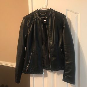 Express leather jacket